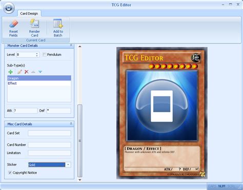 yu gi oh card maker download.